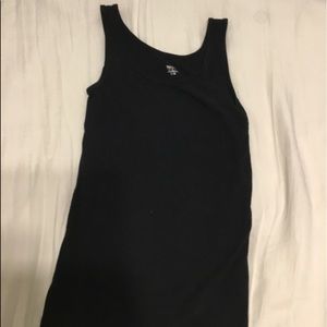 Black tank top